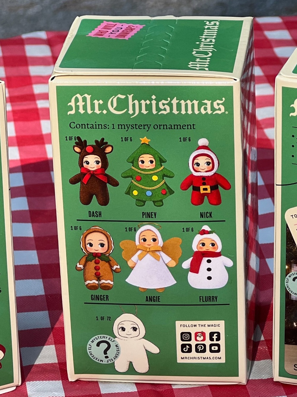 Viral Mr Christmas Mini Elf Mystery Ornament